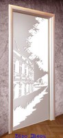 дверь стеклянная koliziy