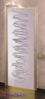 дверь стеклянная Spiral