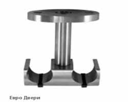 Крепление для двух дверных треков к потолку ТВ-836