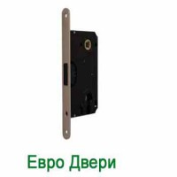 Замок магнитный SMC-1 с планкой никель Замок магнитный SMC-1 с планкой никель